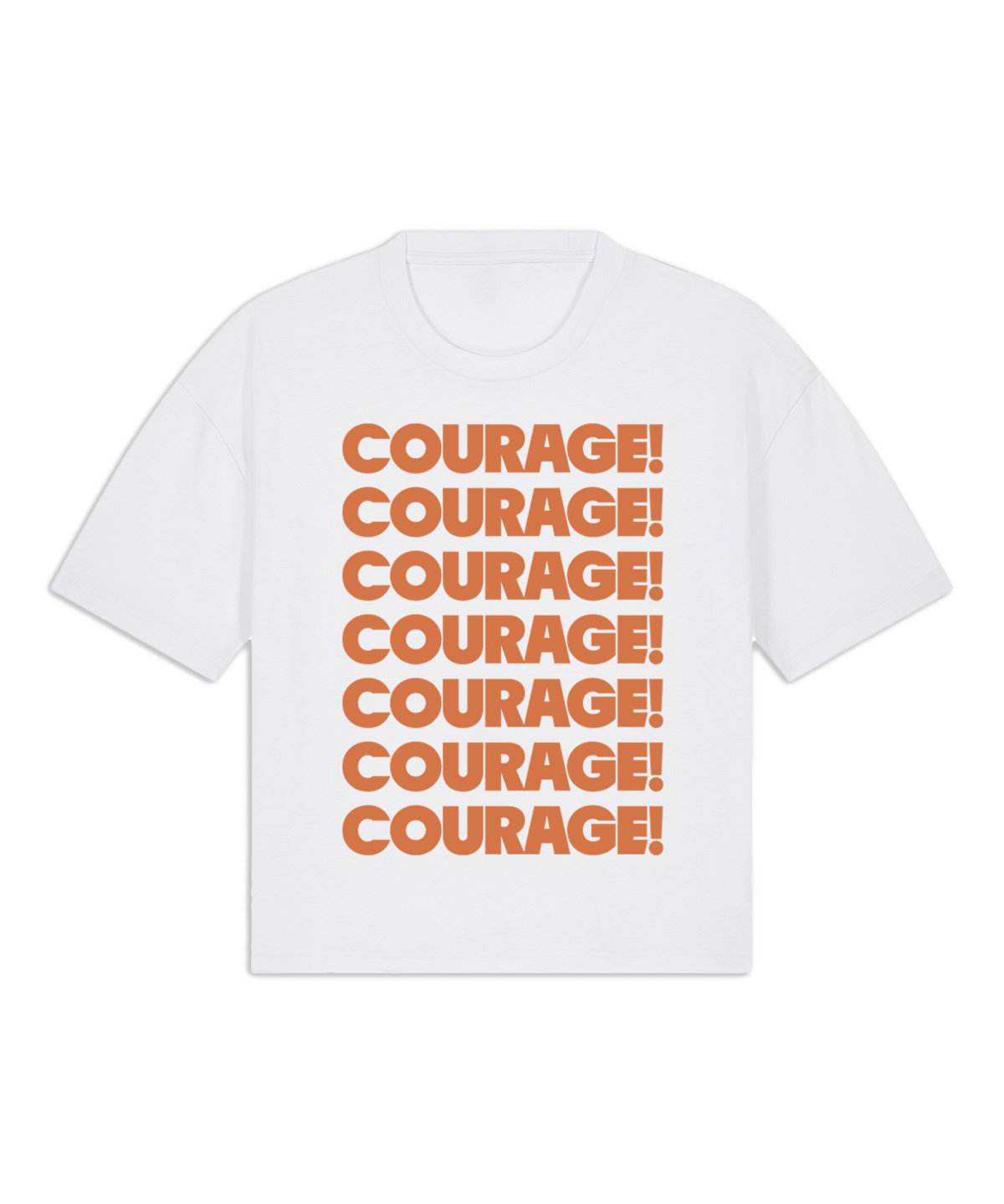 Courage Cropped T-Shirt