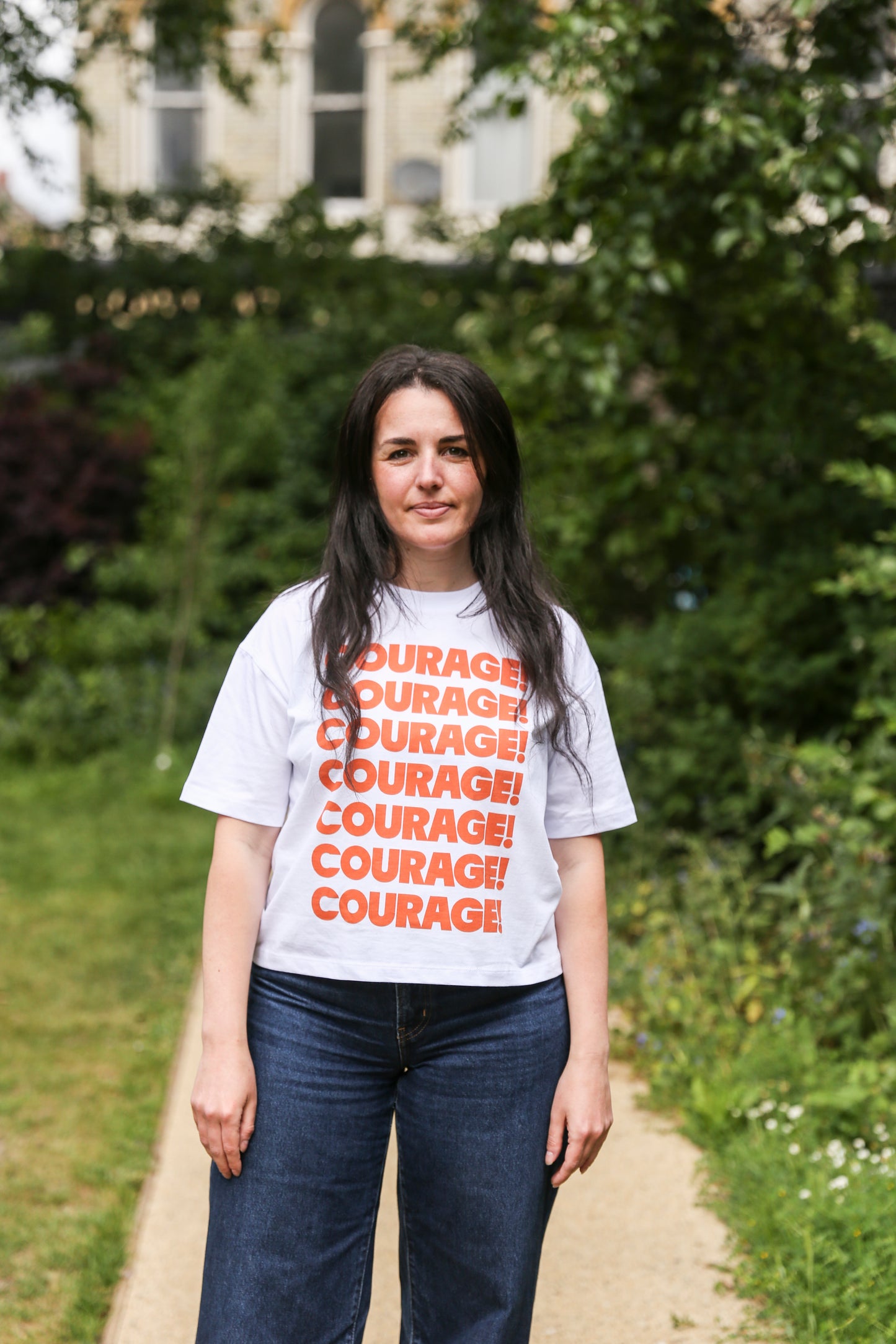 Courage Cropped T-Shirt
