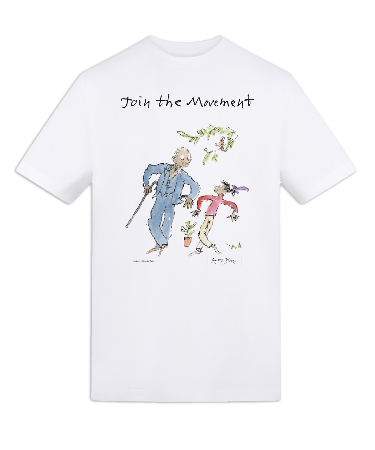Join The Movement by Quentin Blake Regular T-Shirt